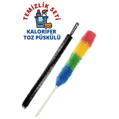 Takaz Global Kalorifer Temizleme Fırçası Temizlik Püskül Seti