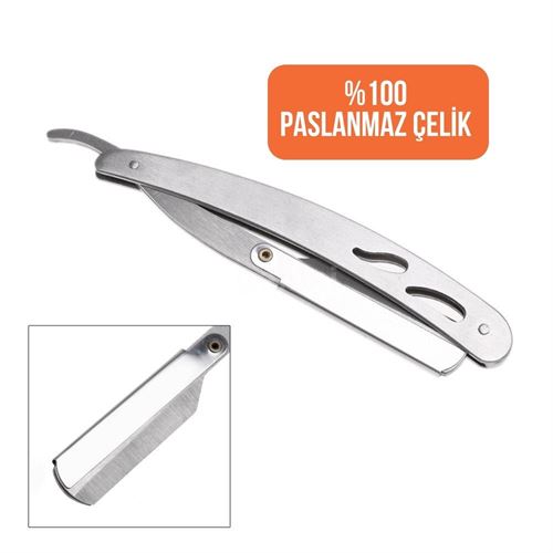 Takaz Global Absolute Çelik Ustura Jilet Kutulu Set