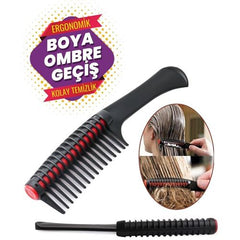Takaz Global Absolute Saç Boyası Ombre Geçiş Tarağı