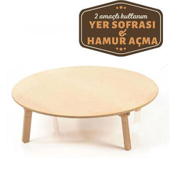 Takaz Global 60 Cm Ahşap Hamur Açma Tahtası
