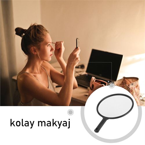 Takaz Global Absolute Yuvarlak El Aynası