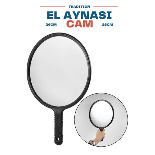 Takaz Global Absolute Yuvarlak El Aynası