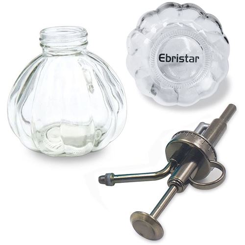 Takaz Global Dekoratif Cam Bitki Sulama Şişesi Ebristar Design