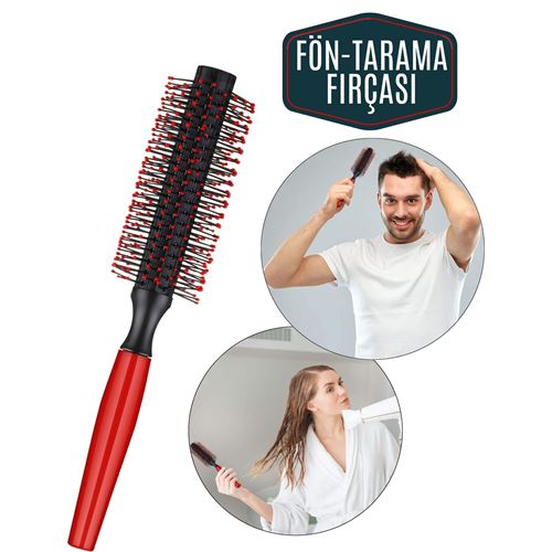 Takaz Global Novan-X 12 Sıra 480 Nokta Yanmaz Fön ve Tarama Fırçası