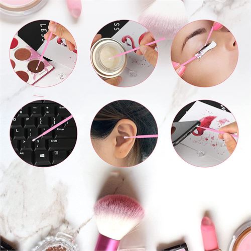 Takaz Global Lifting Maskara Kirpik Micro Stick Fırça 100 Adet