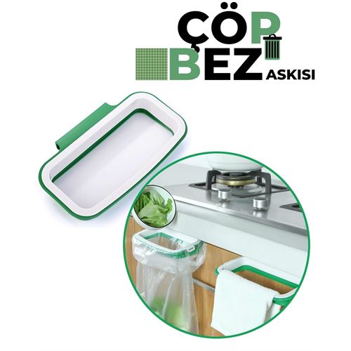 HomeCare Vittoria Pratik Çöp Poşet Tutucu ve Askı