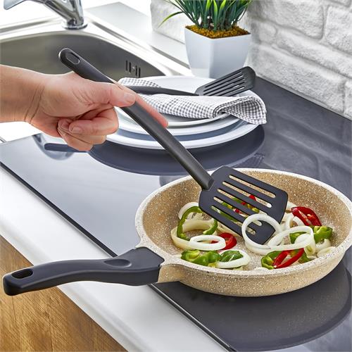 Takaz Global J.Lewis SİYAH Teflon 5 li Yemek Hazırlık Servis Seti