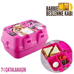 Takaz Global Barbie 4 Bölme Beslenme Kutusu