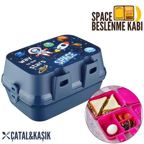 Takaz Global Space 4 Bölme Beslenme Kutusu