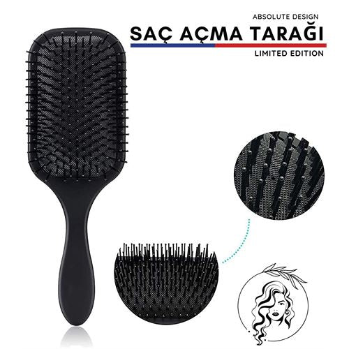 Takaz Global Absolute Black Saç Açma Tarağı Limited Edition