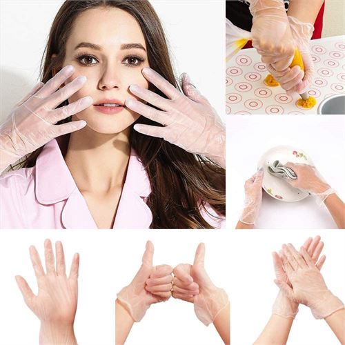 Takaz Global LARGE 100 Adet PUDRASIZ Lateks Eldiven