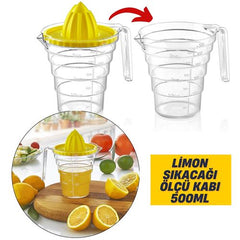Takaz Global Waugh Ölçülü 500 Ml Limon Portakal Sıkacağı