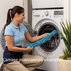 Takaz Global Johnsrud KöşeBucak Mikrofiber Toz Alma Püskülü