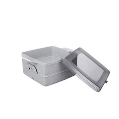 Takaz Global Walker 2 Bölmeli Sandviç Tost Yemek Kabı GRİ