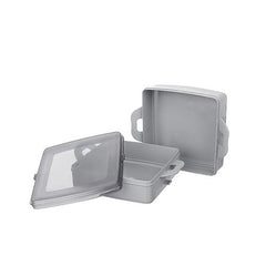 Takaz Global Walker 2 Bölmeli Sandviç Tost Yemek Kabı GRİ
