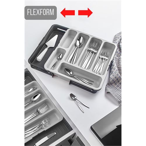 Takaz Global FlexForm Çift Taraflı Uzayabilen Çekmece Içi Kaşıklık