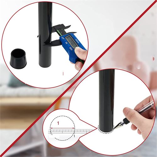 Takaz Global 24 lü Sandalye Bacak Zemin Koruyucu 2 cm Çap