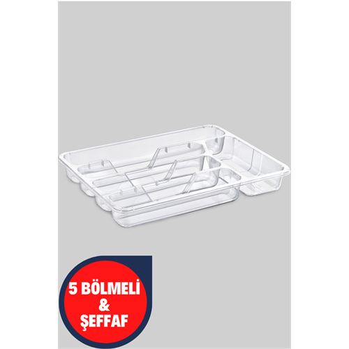 Takaz Global Renata 5 Bölmeli Çekmece İçi Kaşıklık