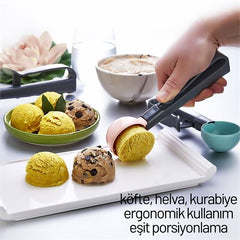 Takaz Global Valenz Köfte Kurabiye Helva Porsiyonlama Kaşığı