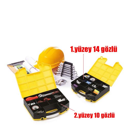 Takaz Global Paolelli 2 Taraflı 24 Göz Organizer Box