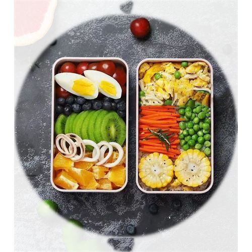 Takaz Global Pianca 2 Katlı Yemek Kabı 4 lü Set 717978