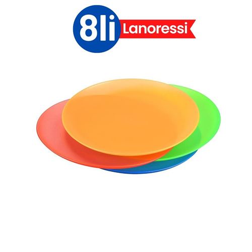 Takaz Global Lanerossi 8 li Renkli Tabak Seti