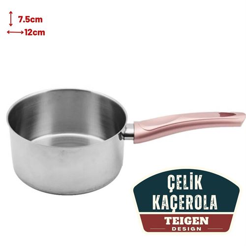 Takaz Global Teigen Çelik Kaçerola 12 Cm Paslanmaz