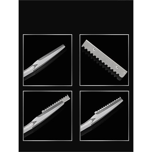 Takaz Global Saç Sakal İnceltme Usturası Metal Absolute Design