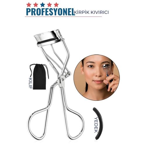 Takaz Global Kirpik Kıvırıcı Klılflı Profesyonel