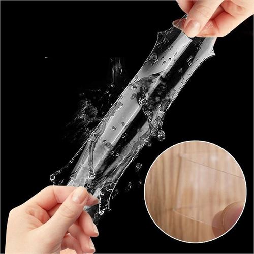 Takaz Global Pvc Nano Çift Taraflı Yapıştırıcı 60 ADET Sonsuz Alanda Kullanım