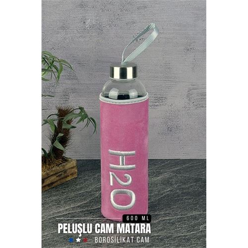 Takaz Global Missana Peluşlu Cam Matara 600 ML