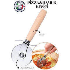 Takaz Global Hamur ve Pizza Kesici Çelik Imbottiti Design 718366
