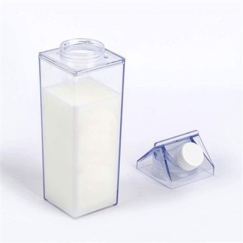 Takaz Global Süt Kutusu Şeklinde İçecek Şişesi 500 ml