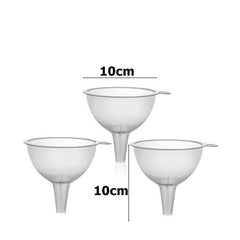 Takaz Global  Şeffaf Huni 10 cm Çap 3 Adet Viaggio Design