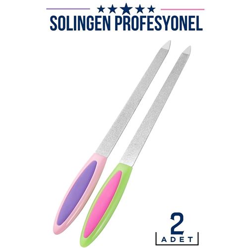 Takaz Global Çelik Tırnak Törpüsü 2 adet Solingen Profesyonel