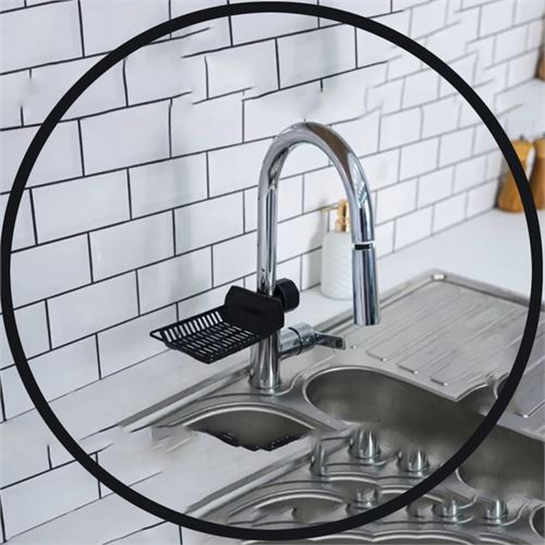 Takaz Global Musluk Organizeri Mutfak Banyo Duş Plastik Patrisha Design