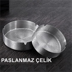 Takaz Global Paslanmaz Çelik Küllük 2 li
