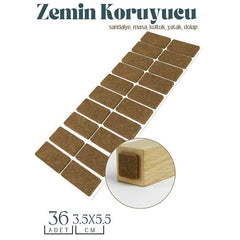 Takaz Global Zemin Koruyucu Keçe 36 Adet 35X55 mm