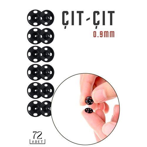 Takaz Global Metal ÇıtÇıt 0.9 mm 72 Adet NO:1