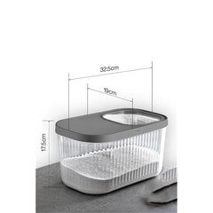 Takaz Global MultiBox Deterjan Tablet Kutusu Sürgülü Kapak 7.5 Litre 2 ADET 718474