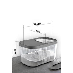 Takaz Global MultiBox Deterjan Tablet Kutusu Sürgülü Kapak 10 Litre 2 ADET