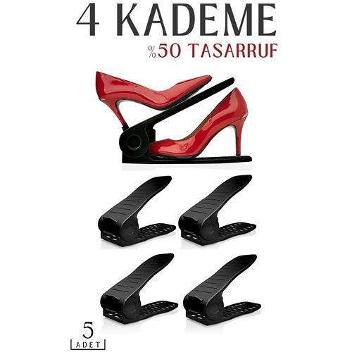 Takaz Global Ayakkabı Organizer Rampa Orvieto Design 5 ADET
