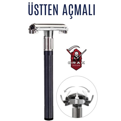 Takaz Global Manuel Tıraş Makinesi  2 Taraflı Orak Design