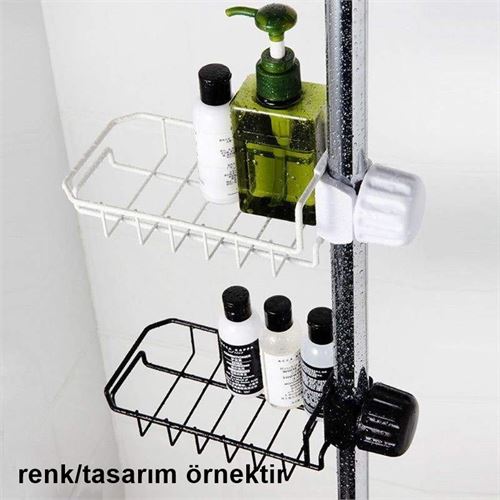 Takaz Global Patrisha Musluk Organizeri Mutfak Banyo Duş GRİ