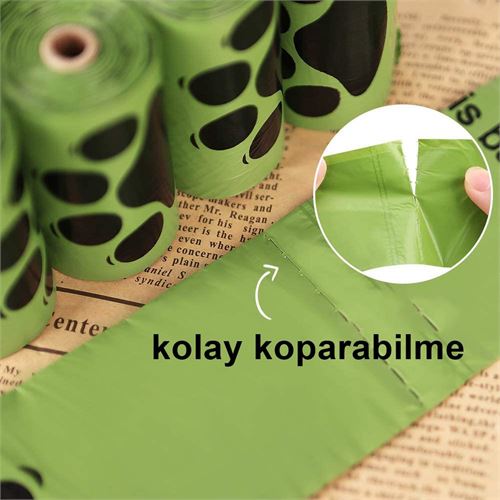 Takaz Global Kaka Poşeti Taşıma Çantası 300 Adet Poşet Hediyeli 718571