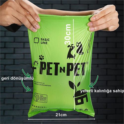 Takaz Global Kaka Poşeti Taşıma Çantası 300 Adet Poşet Hediyeli 718571