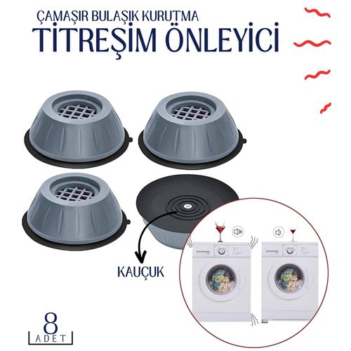 Takaz Global Titreşim Önleyici Kauçuk 8 Adet S.Langston Design