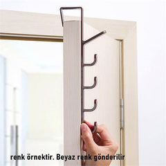 Takaz Global 5 Sıralı Kapı Askısı Bozzetti Design 5 ADET BEYAZ 718605