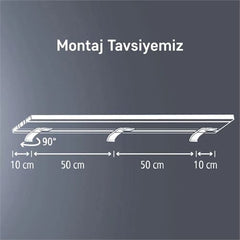 Takaz Global Kornişe Stor Perde Montaj Aparatı 15 ADET
