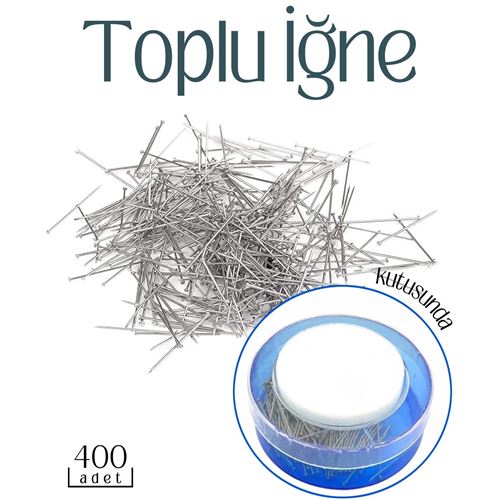 Takaz Global Toplu İğne 400 Adet Kutulu